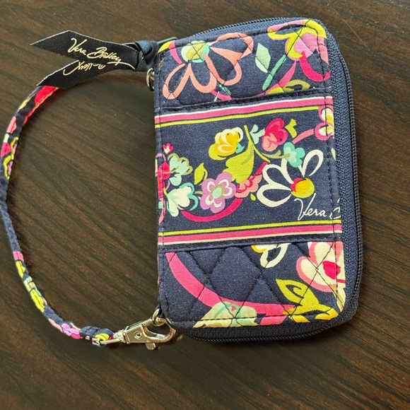 Vera Bradley Multicolor Floral Wristlet - Picture 1 of 7